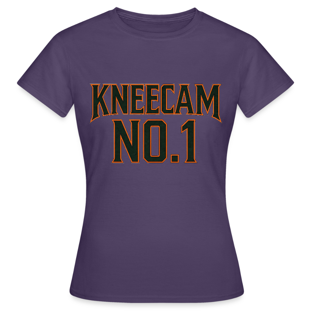 Technoviking-Kneecam No1. - Frauen T-Shirt - Dunkellila