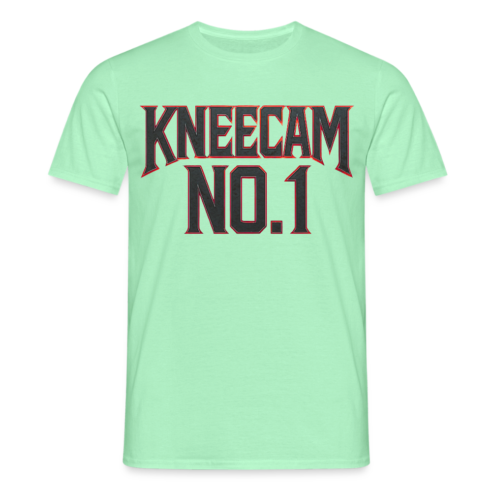 KNEECAM No. 1 - Männer T-Shirt - Mintgrün