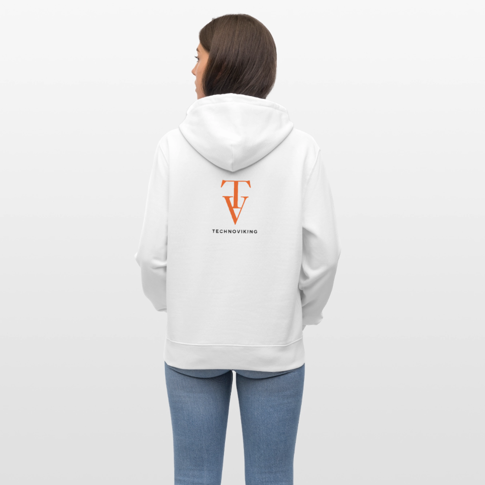 Technoviking - Stanley/Stella Unisex Bio-Hoodie CRUISER - Weiß