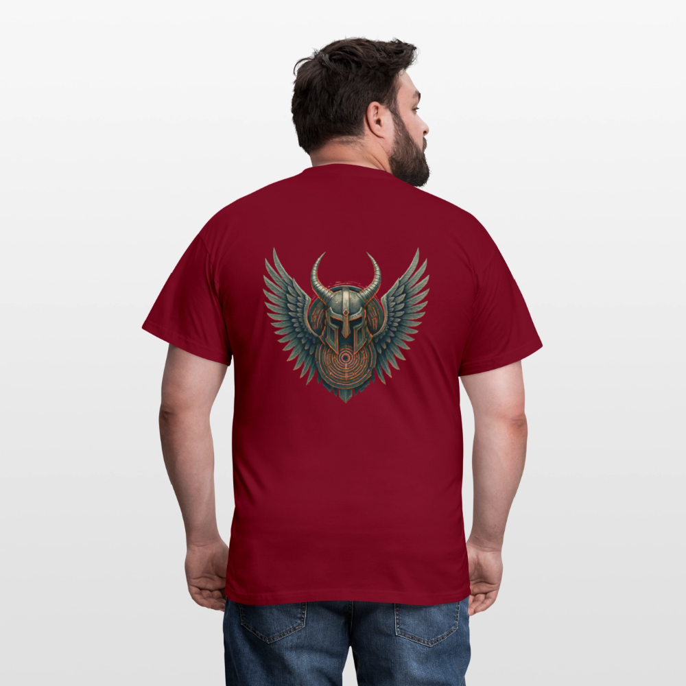 Valdyrion Ascend - Männer T-Shirt - Ziegelrot