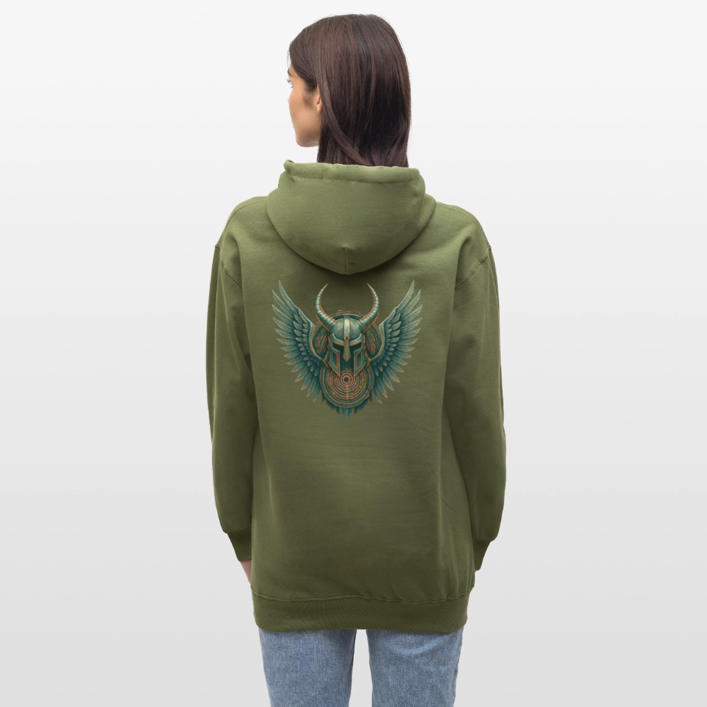 Valdyrion Ascend - Gildan Unisex Softstyle® Midweight Hoodie - Militärgrün