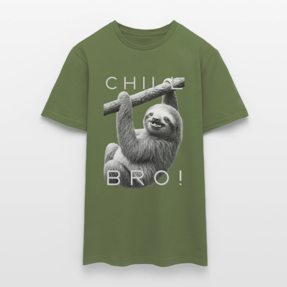 Chill Bro! - Männer T-Shirt - Militärgrün