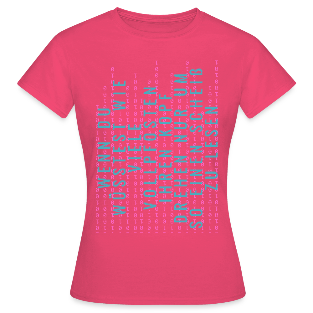 Und Tschüß Metaversum - Frauen T-Shirt - Azalea