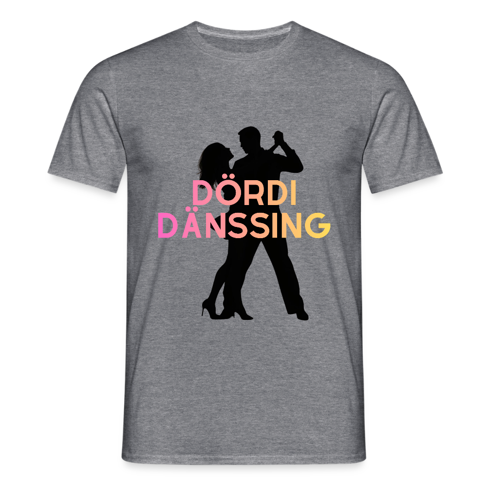 Dördi Dänssing - Männer T-Shirt - Graphit meliert