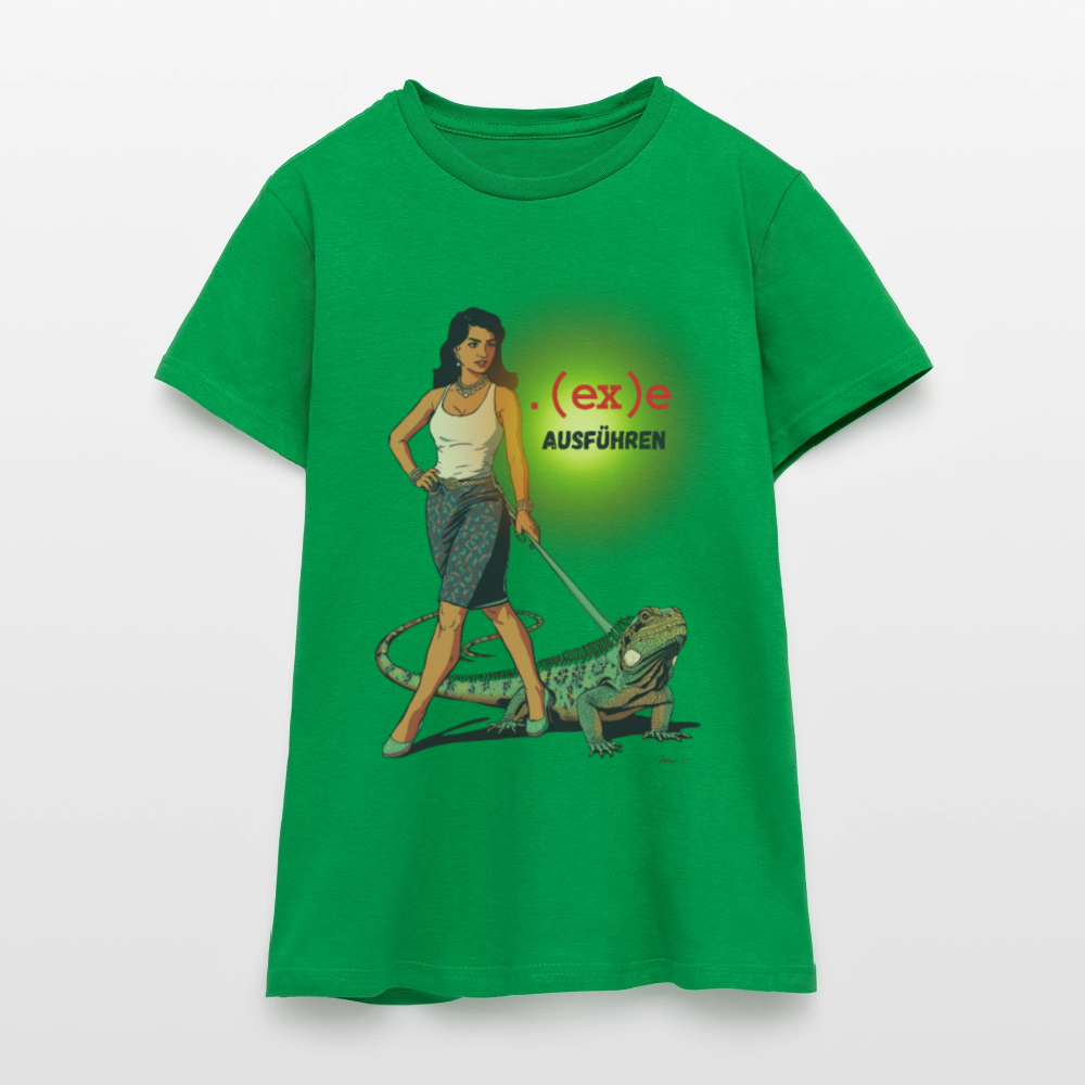 .(ex)e ausführen - Frauen T-Shirt - Kelly Green