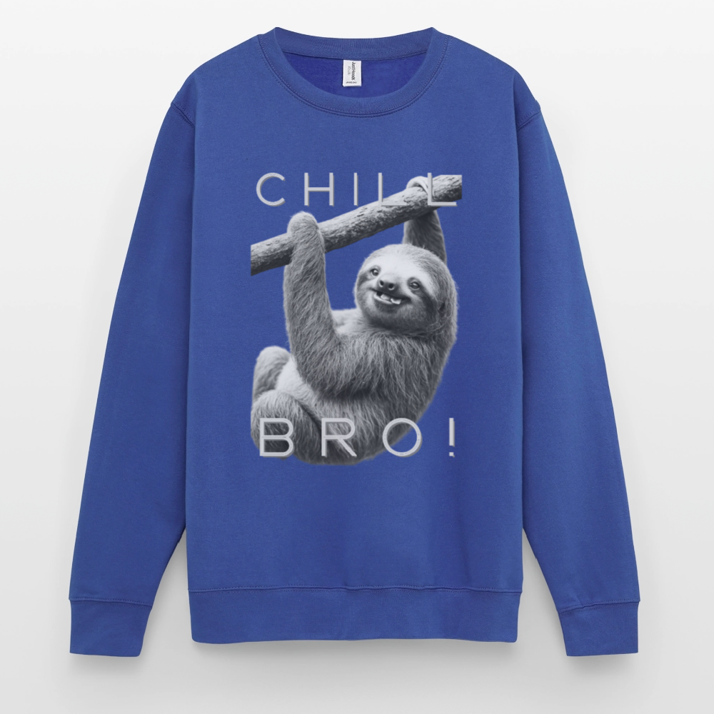 Chill Bro! - Unisex Pullover - Royalblau