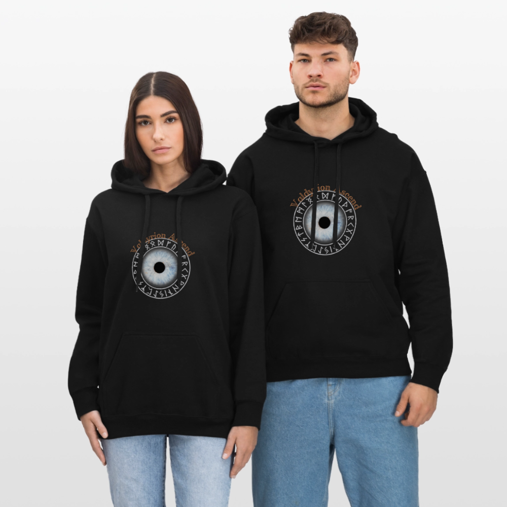 Valdyrion Ascend - Gildan Unisex Softstyle® Midweight Hoodie - Schwarz