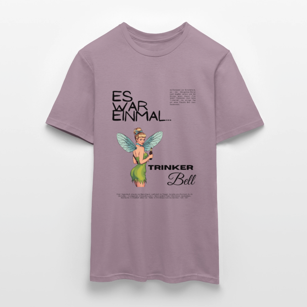 Trinkerbell - Männer T-Shirt - Lilagrau 