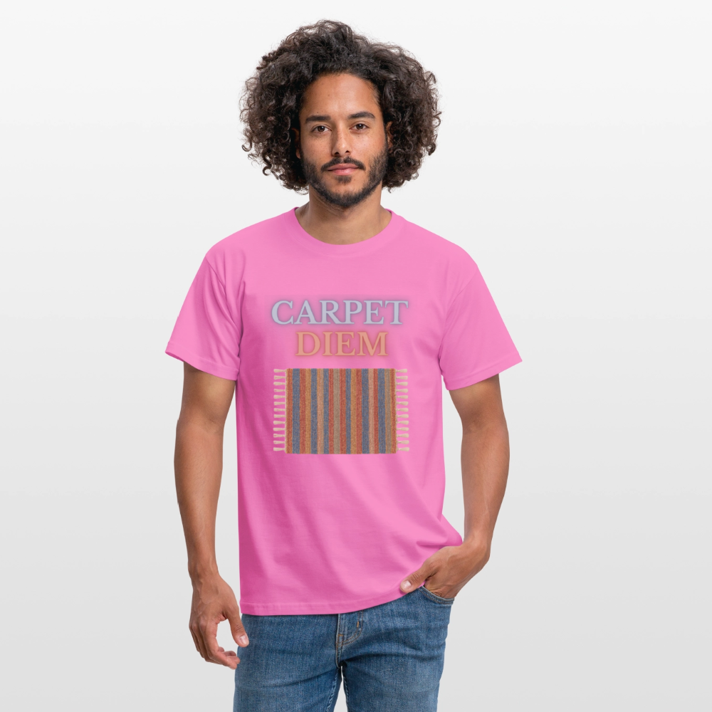 Carpet Diem - Männer T-Shirt - Pink