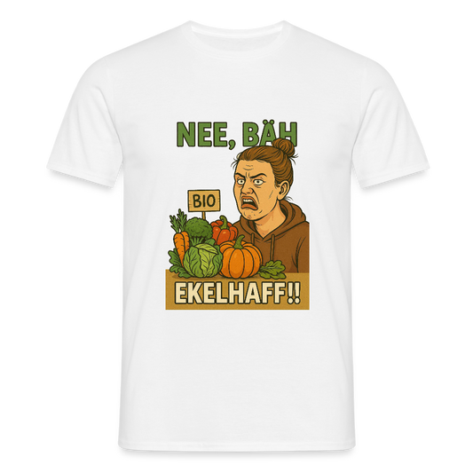 Frauentausch ekelhaff - Männer T-Shirt - Weiß