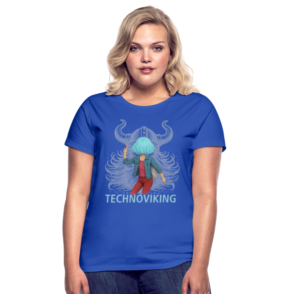 Technoviking rescue moment - Frauen T-Shirt - Royalblau