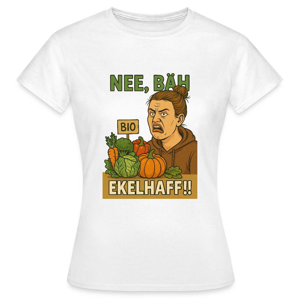Frauentausch ekelhaff - Frauen T-Shirt - Weiß