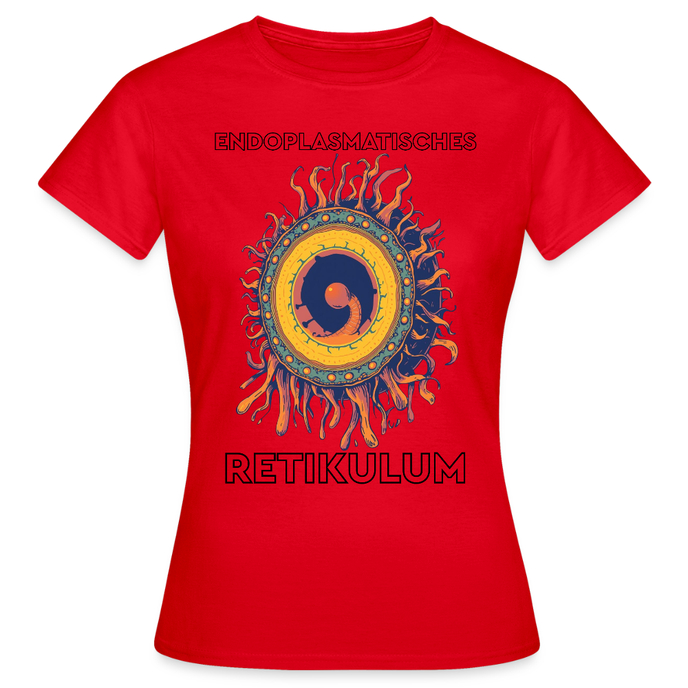 Endoplasmatisches Retikulum - Frauen T-Shirt - Rot