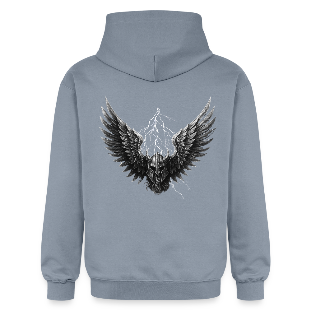 Valdyrion Ascend - Gildan Unisex Softstyle® Midweight Hoodie - Blau