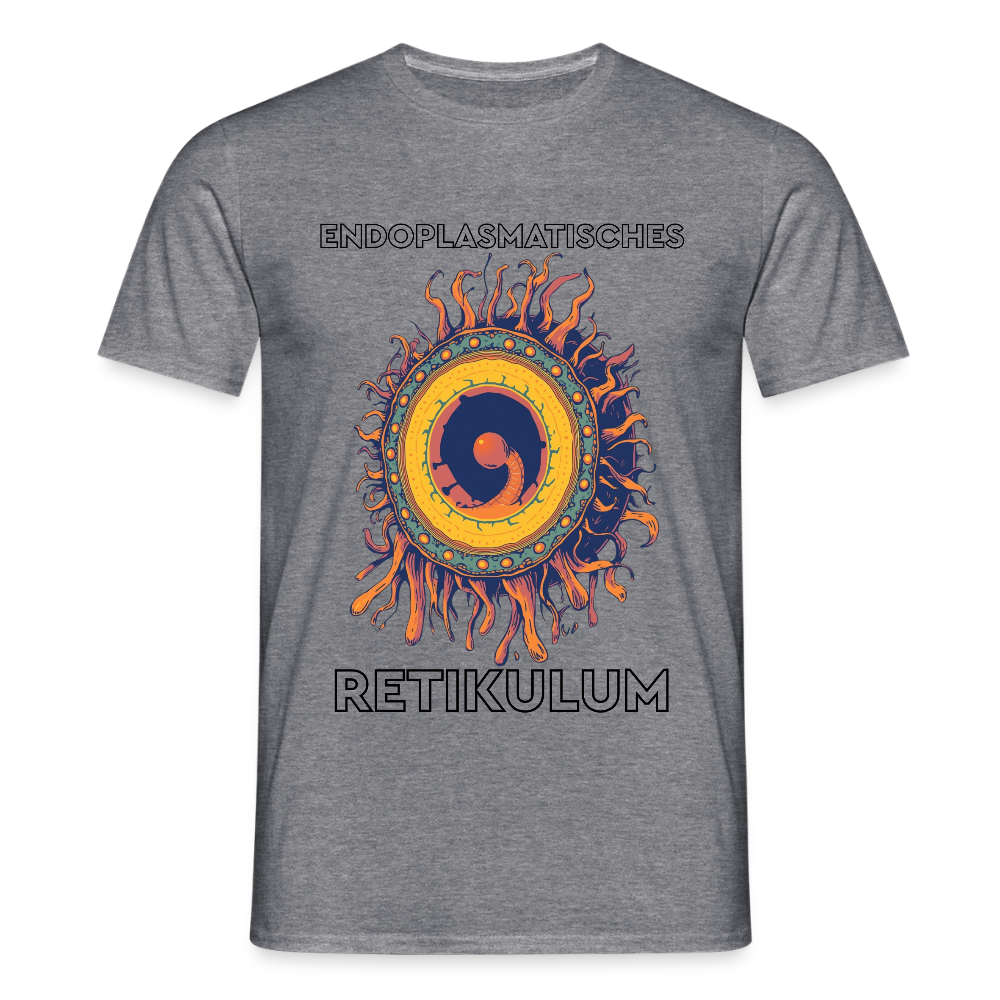 Endoplasmatisches Retikulum - Männer T-Shirt - Graphit meliert