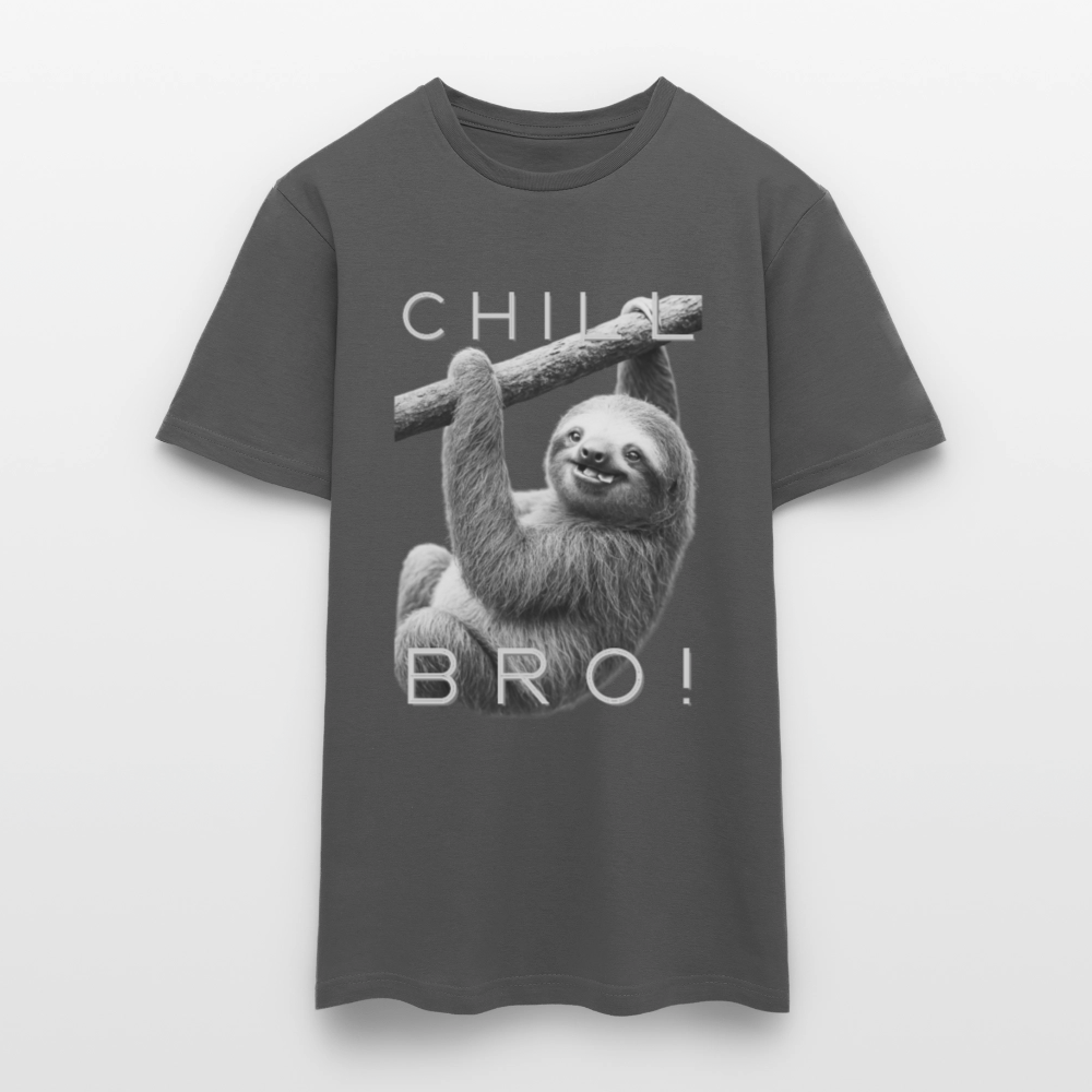 Chill Bro! - Männer T-Shirt - Anthrazit