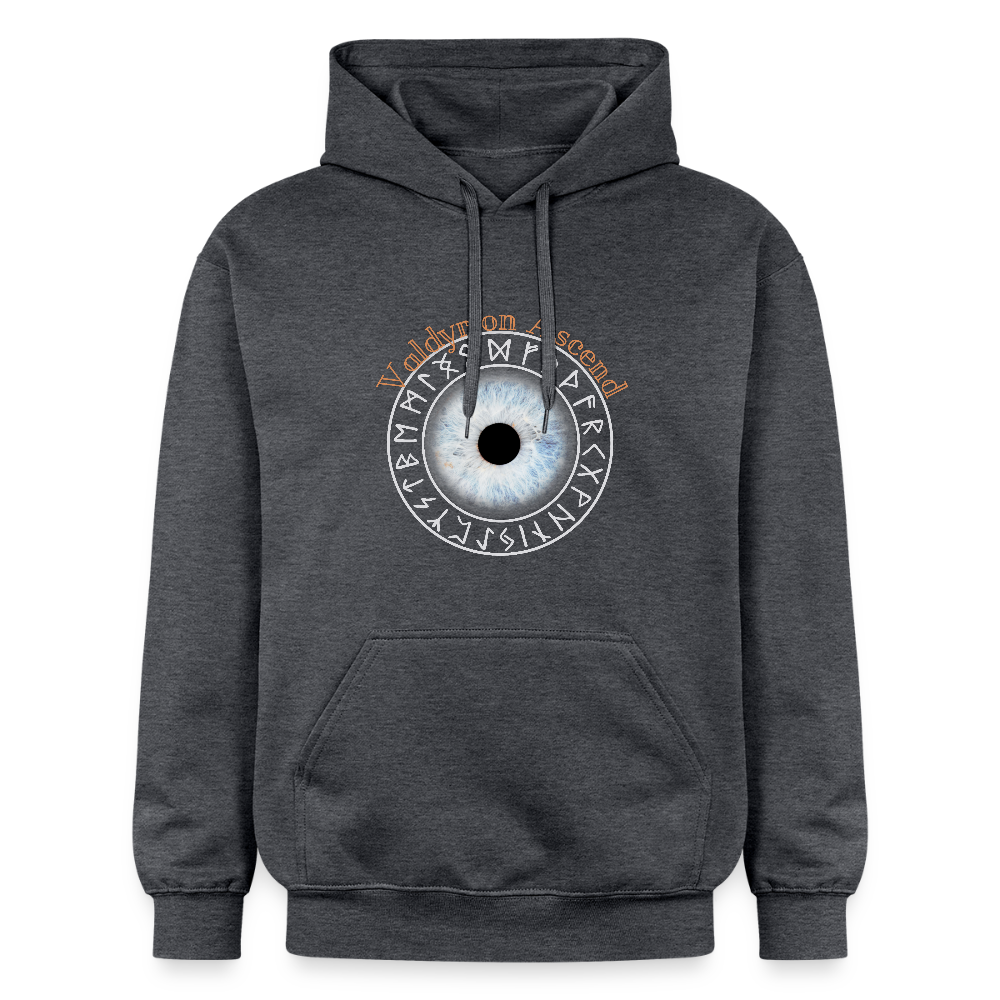 Valdyrion Ascend - Gildan Unisex Softstyle® Midweight Hoodie - Dunkelgrau meliert