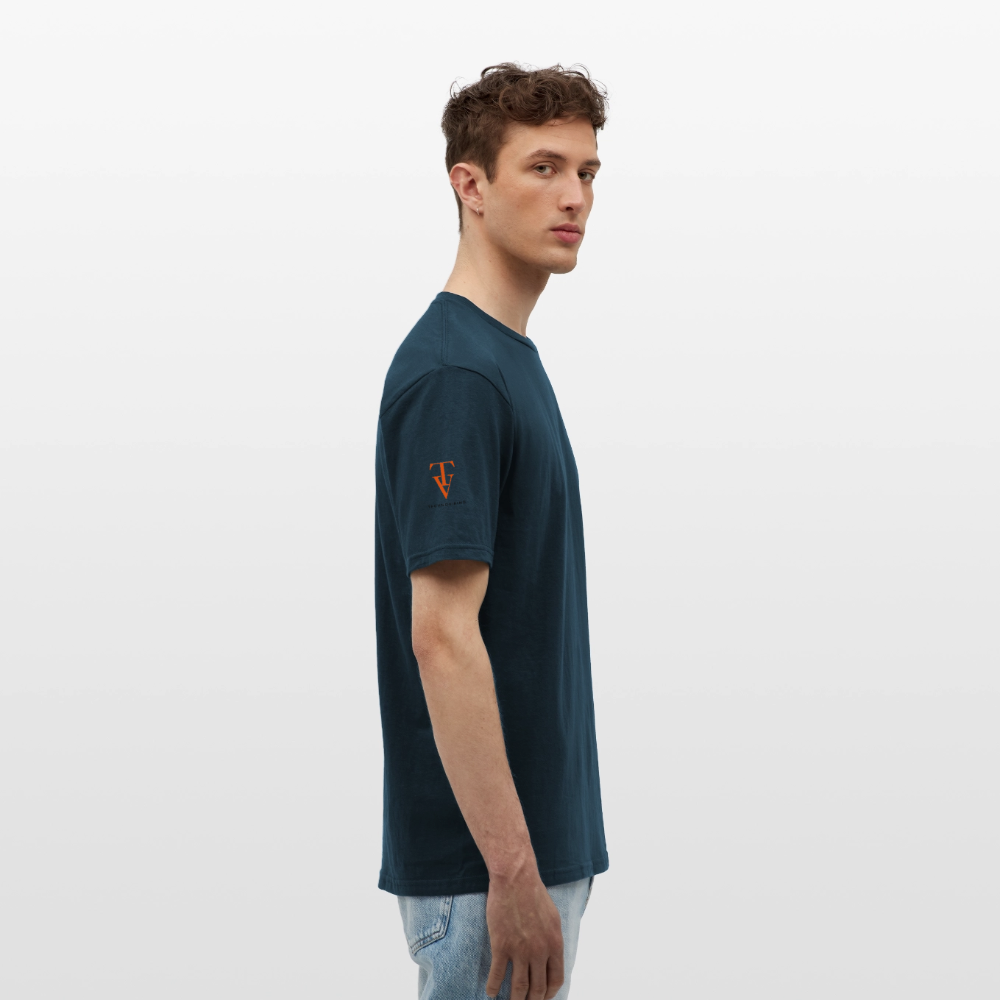 Take a sip Technoviking - Männer T-Shirt - Navy