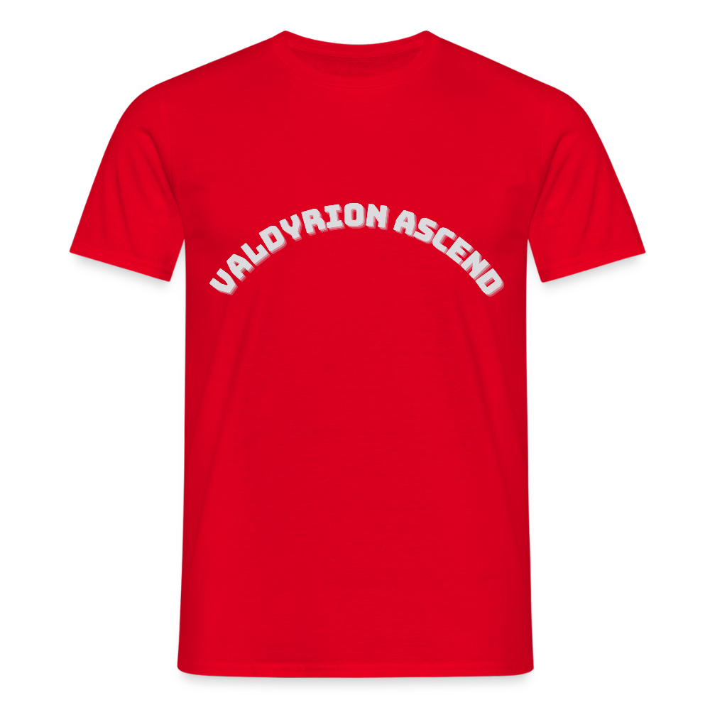 Valdyrion Ascend  - Männer T-Shirt - Rot