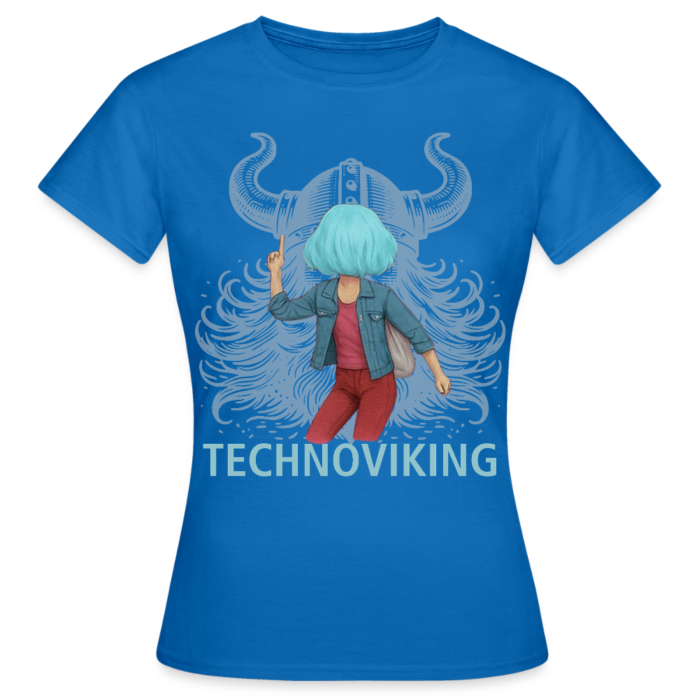 Technoviking rescue moment - Frauen T-Shirt - Royalblau