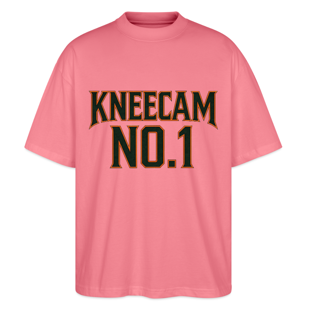 Technoviking-Kneecam No1. - Stanley/Stella Oversized Unisex Bio T-Shirt Blaster - Pink 