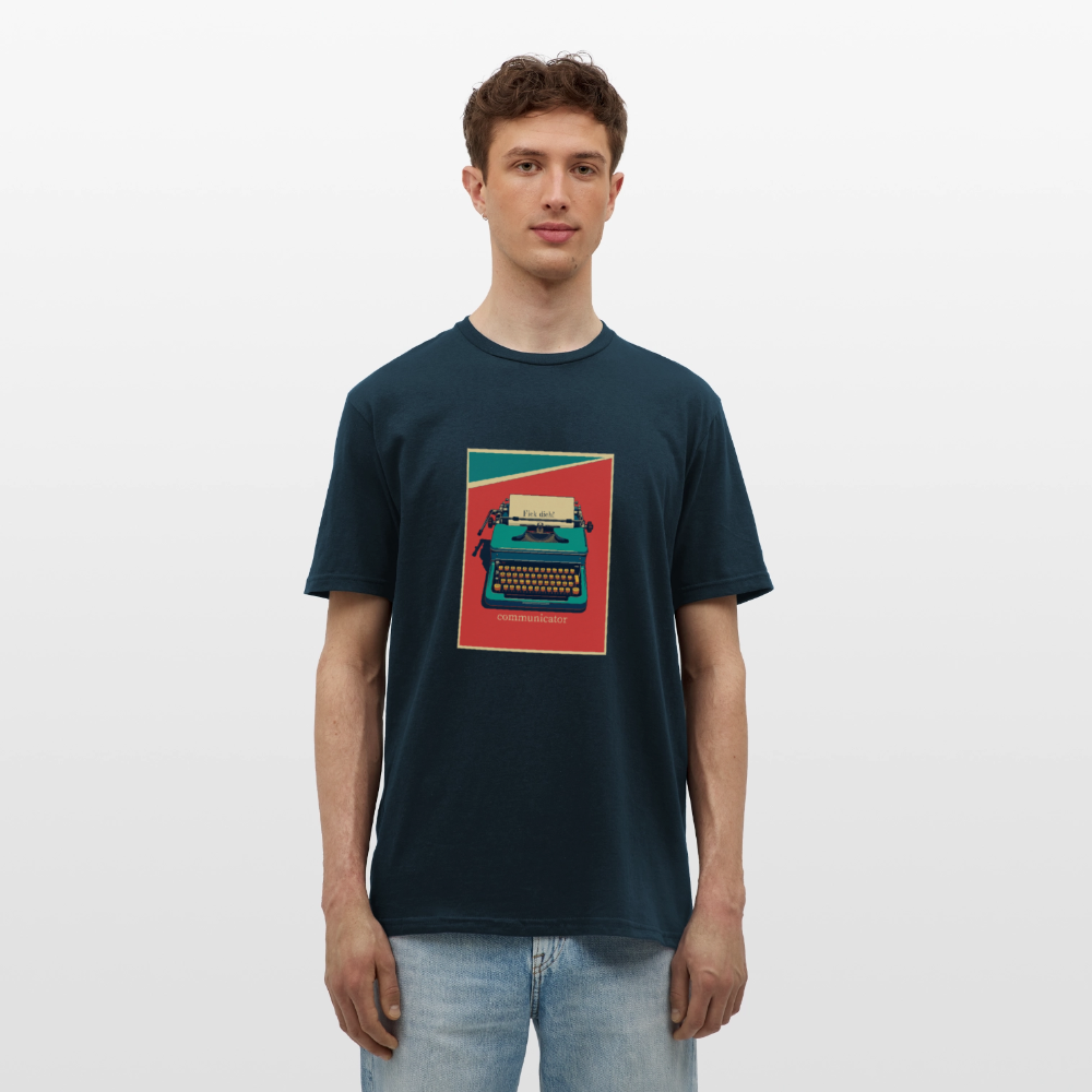 communicator Fick dich - Männer - T-Shirt - Navy