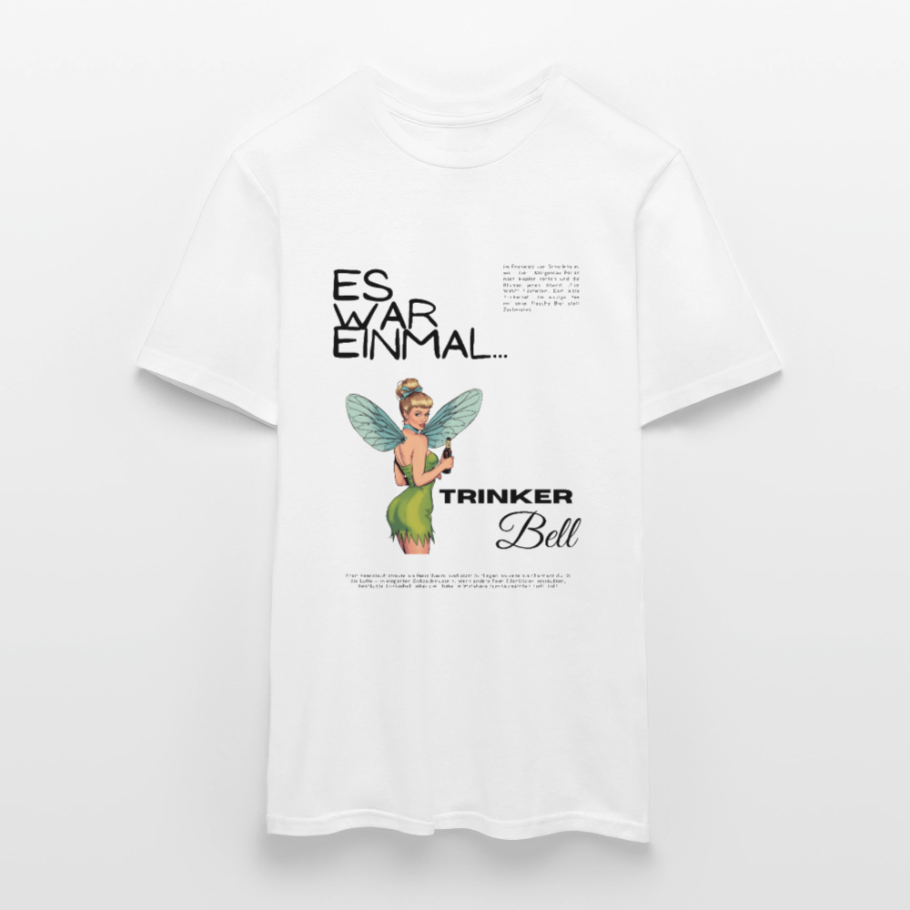 Trinkerbell - Männer T-Shirt - Weiß