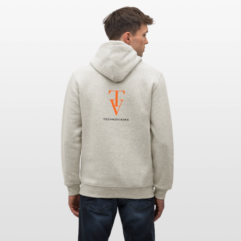 Technoviking - Stanley/Stella Unisex Bio-Hoodie CRUISER - Beige meliert