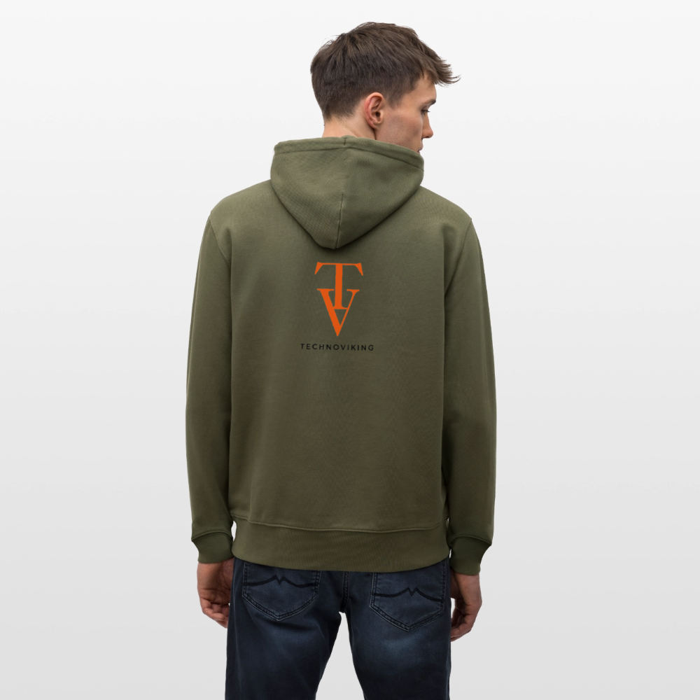 Technoviking - Stanley/Stella Unisex Bio-Hoodie CRUISER - Khaki Grün