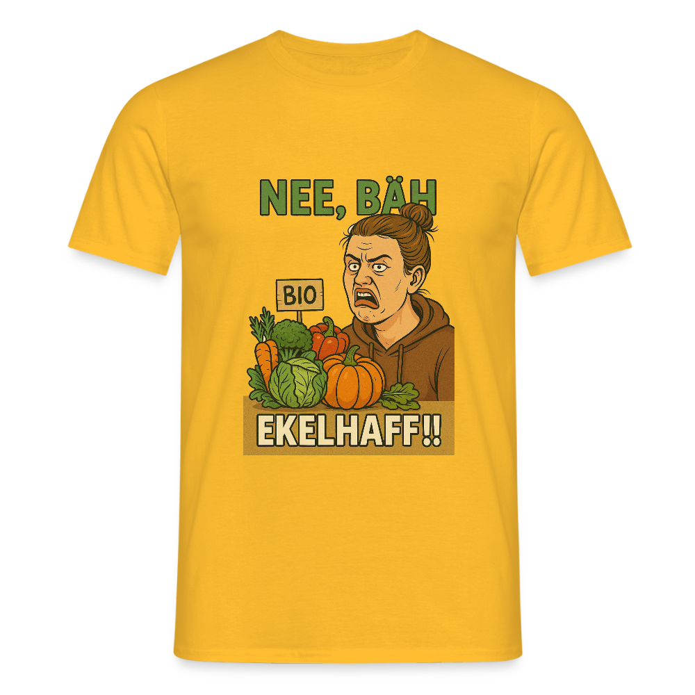 Frauentausch ekelhaff - Männer T-Shirt - Gelb
