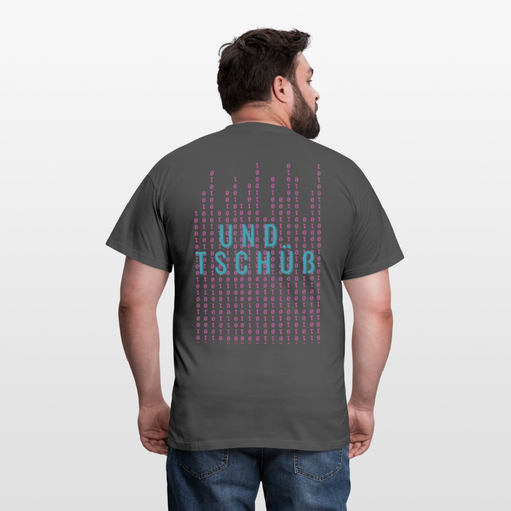 Und Tschüß Metaversum - Männer T-Shirt - Anthrazit