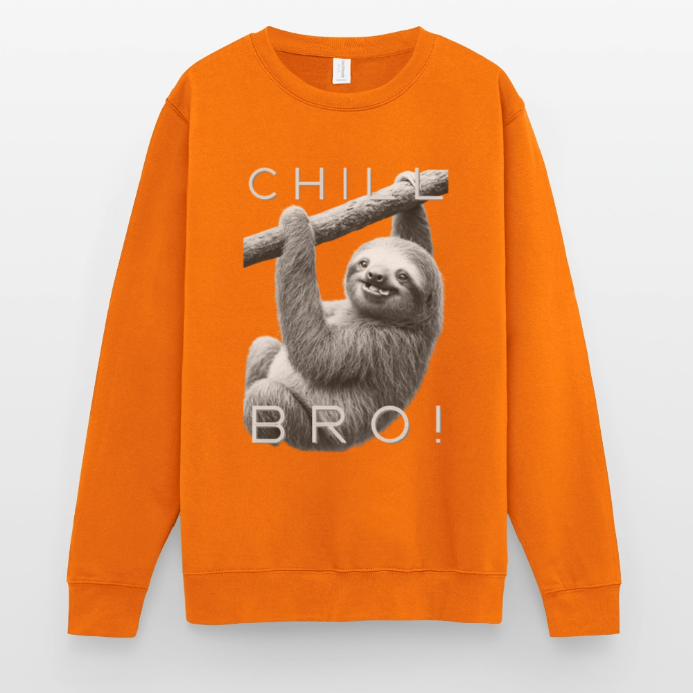 Chill Bro! - Unisex Pullover - Orange