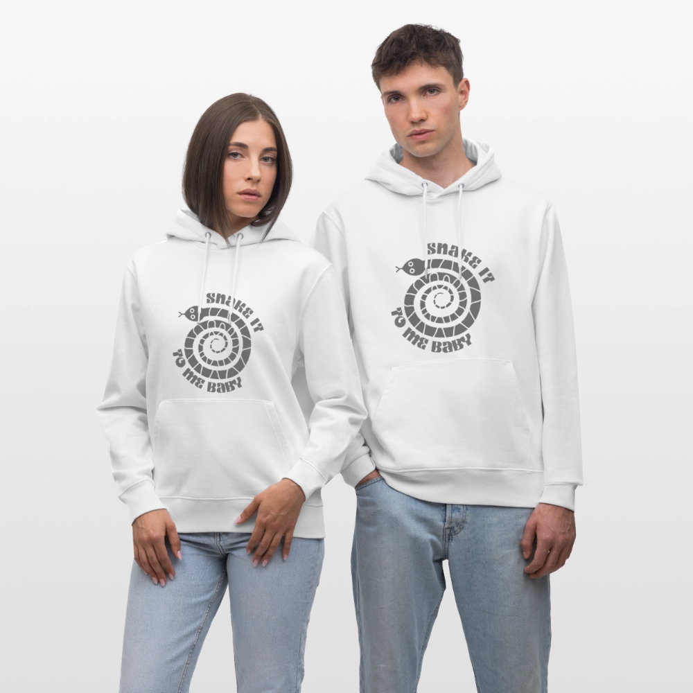 snake it to me baby - Stanley/Stella Unisex Bio-Hoodie CRUISER - Weiß