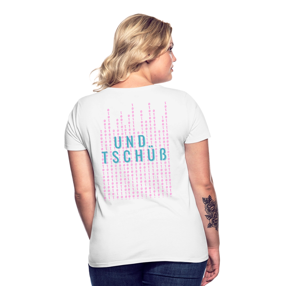 Und Tschüß Metaversum - Frauen T-Shirt - Weiß