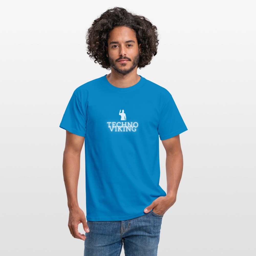 Technoviking drink & dance - Männer T-Shirt - Royalblau