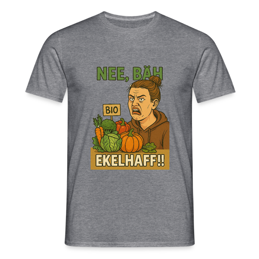 Frauentausch ekelhaff - Männer T-Shirt - Graphit meliert