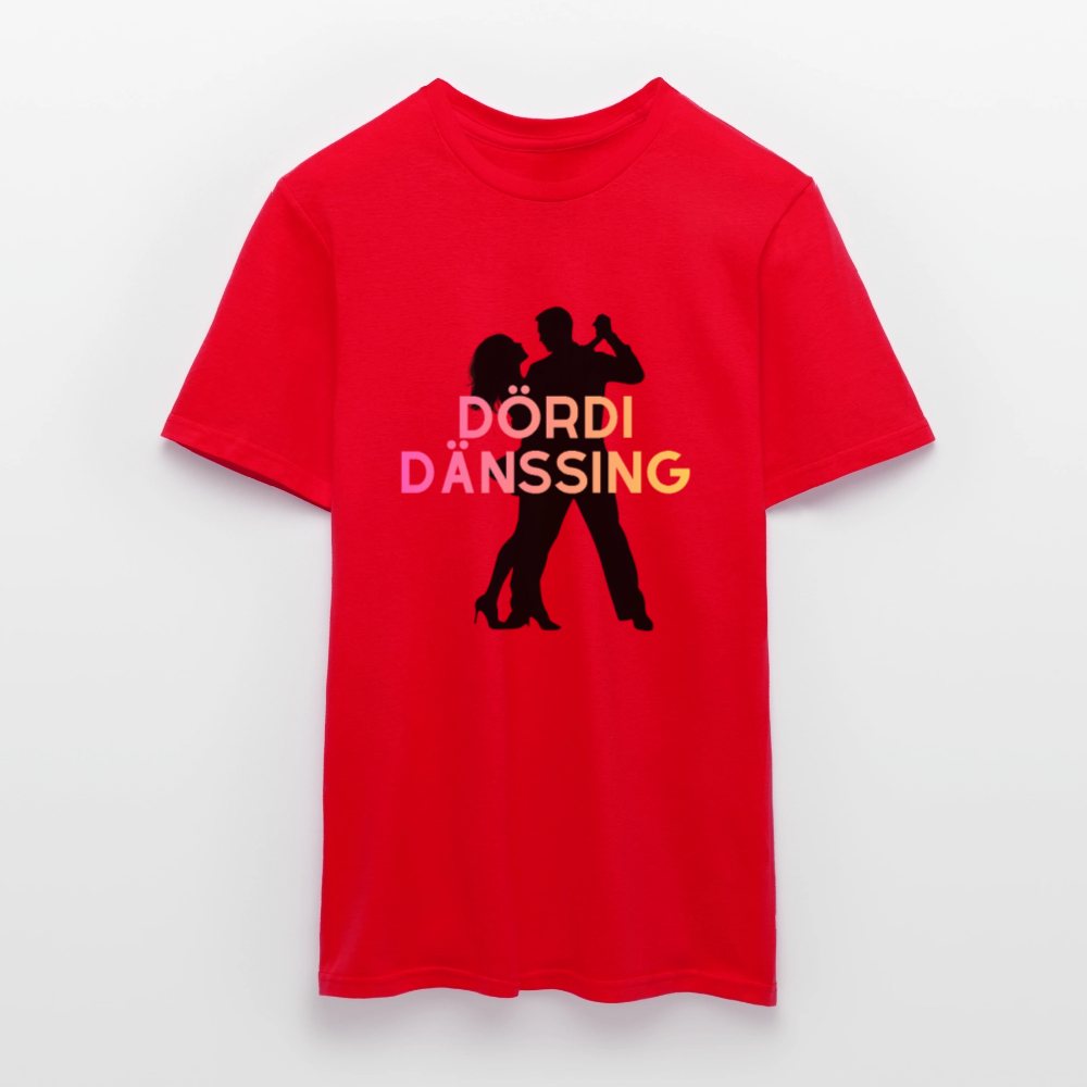 Dördi Dänssing - Männer T-Shirt - Rot