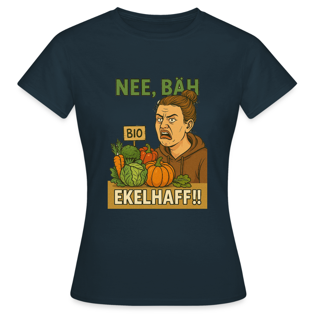 Frauentausch ekelhaff - Frauen T-Shirt - Navy