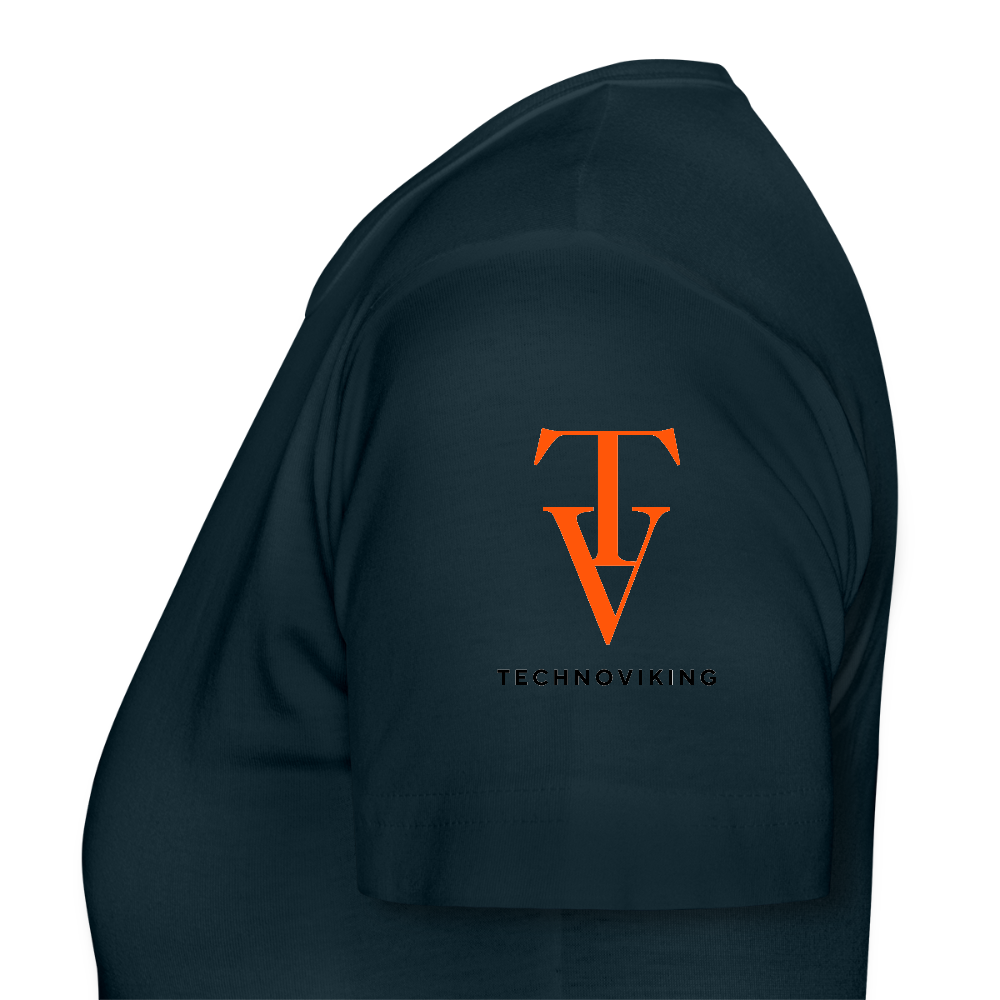 Technoviking rescue moment - Frauen T-Shirt - Navy