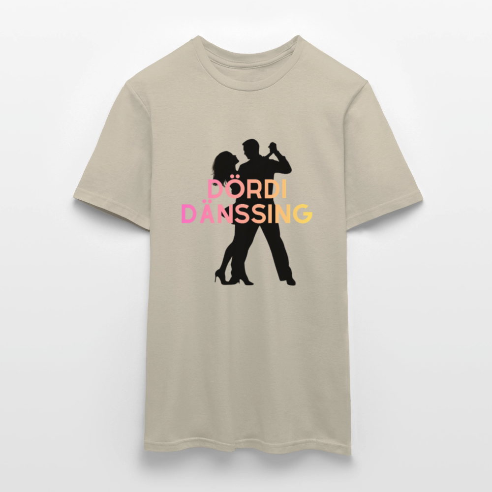Dördi Dänssing - Männer T-Shirt - Sandbeige