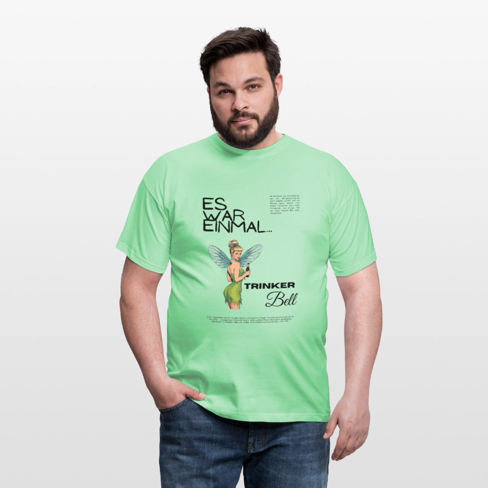 Trinkerbell - Männer T-Shirt - Mintgrün