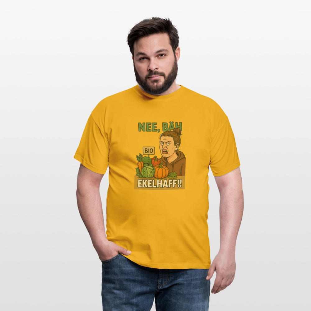 Frauentausch ekelhaff - Männer T-Shirt - Gelb