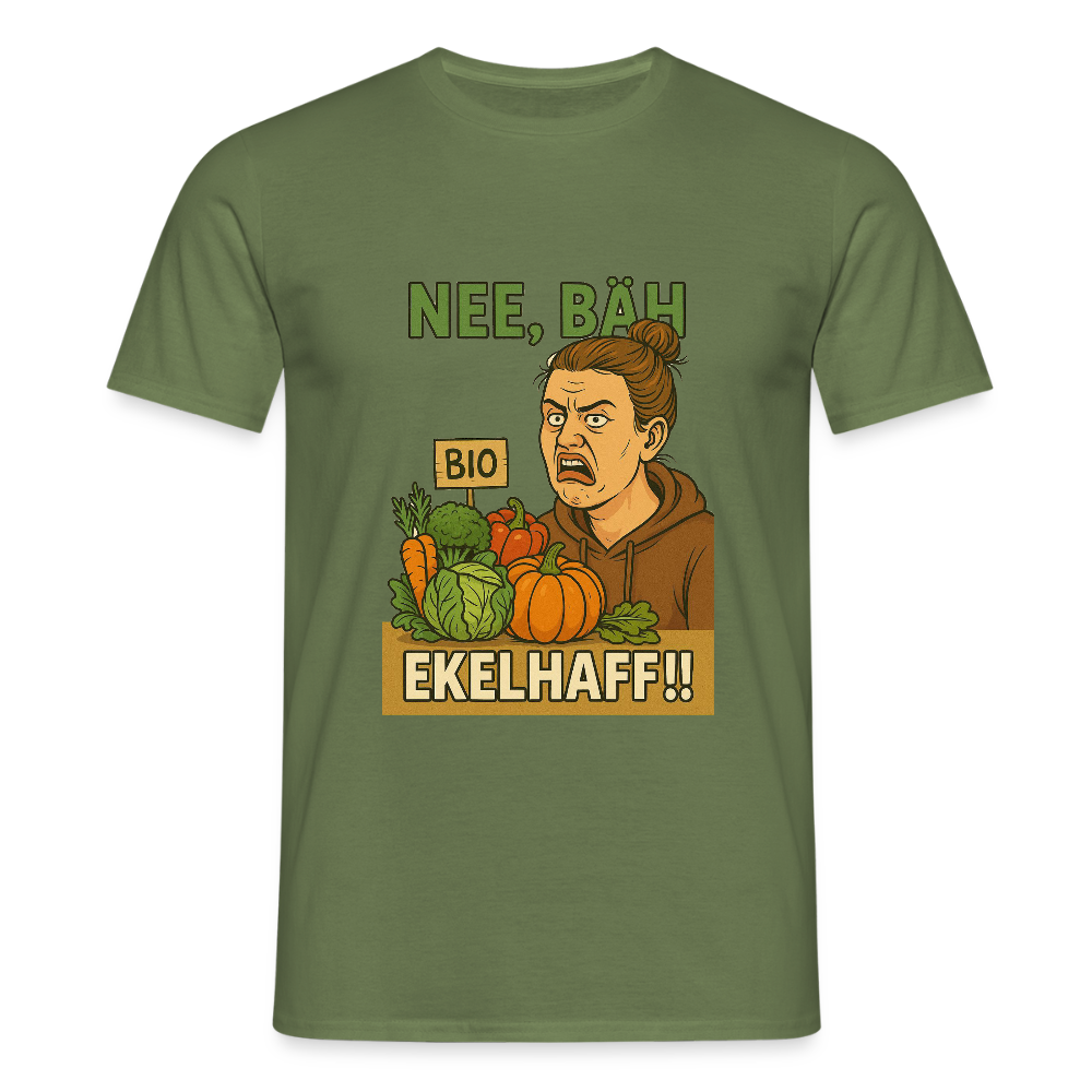 Frauentausch ekelhaff - Männer T-Shirt - Militärgrün