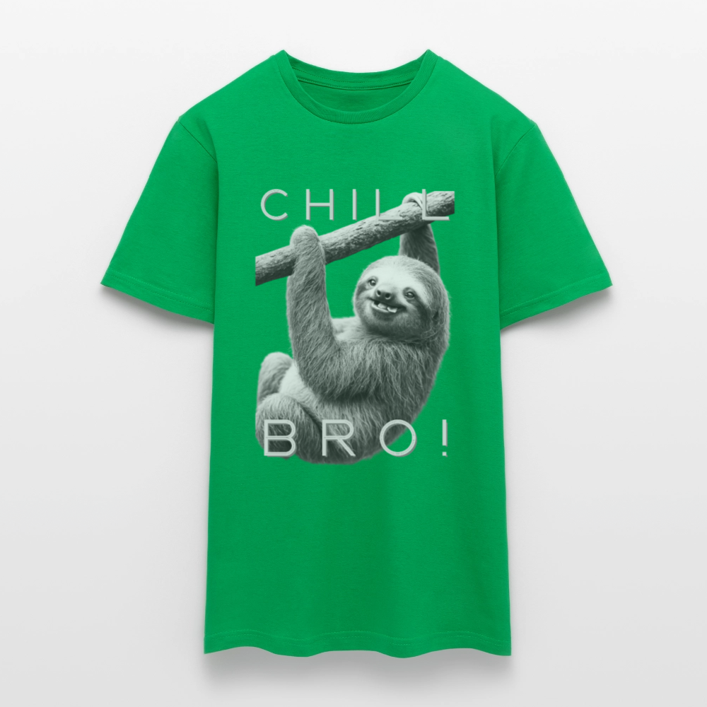Chill Bro! - Männer T-Shirt - Kelly Green