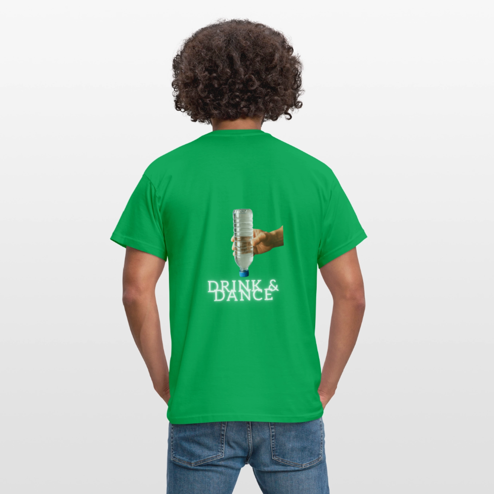Technoviking drink & dance - Männer T-Shirt - Kelly Green