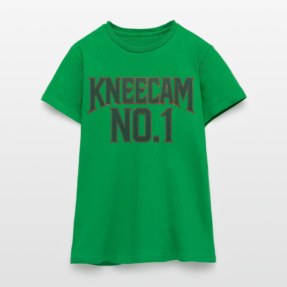 KNEECAM No. 1 – Frauen T-Shirt - Kelly Green