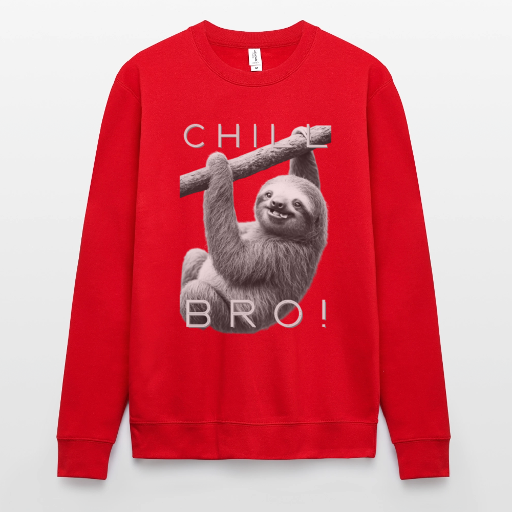 Chill Bro! - Unisex Pullover - Rot