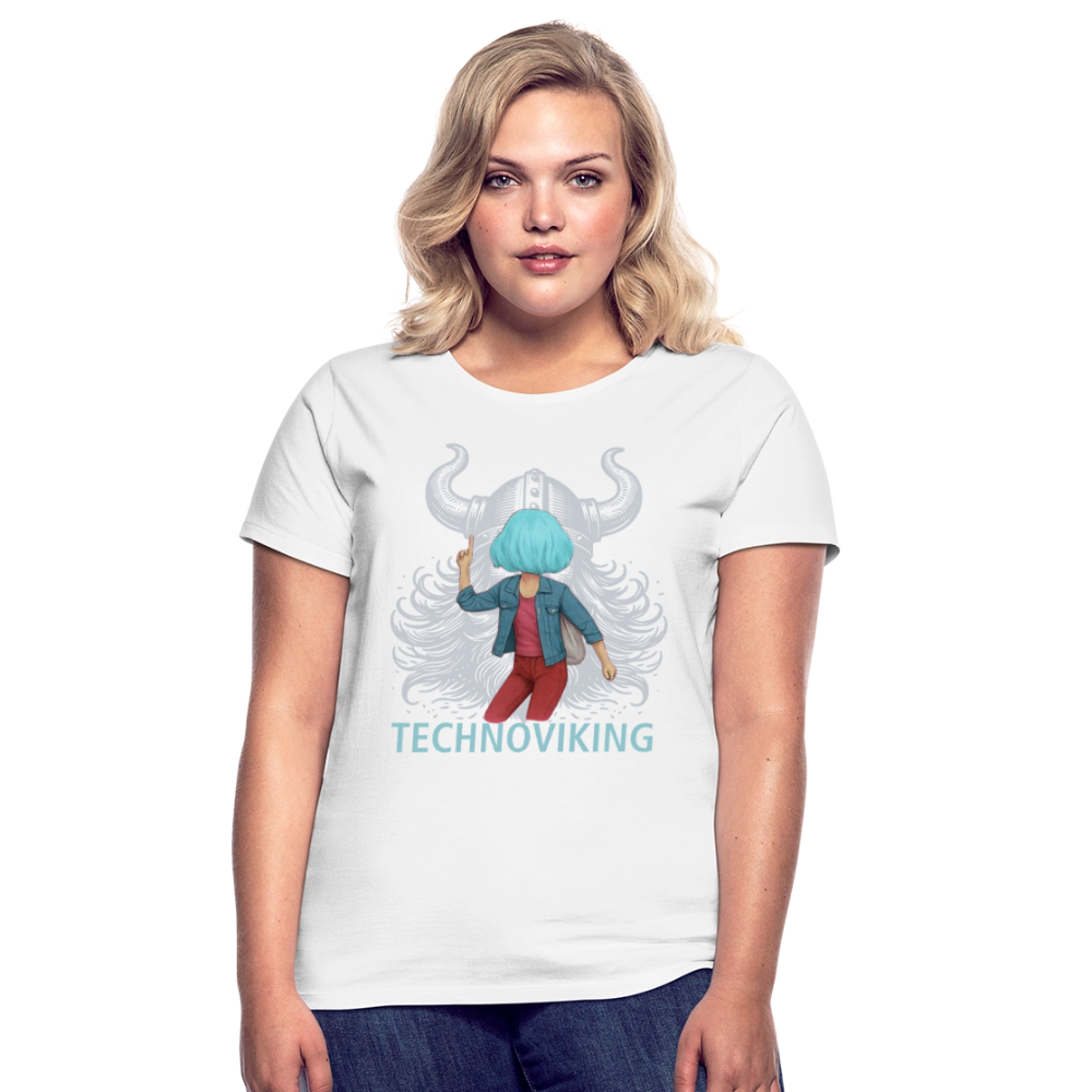 Technoviking rescue moment - Frauen T-Shirt - Weiß