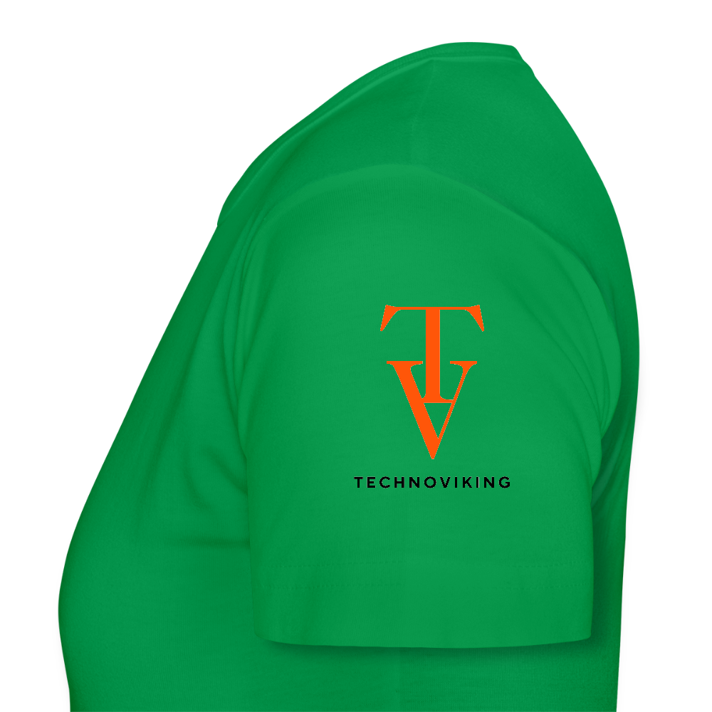 Technoviking rescue moment - Frauen T-Shirt - Kelly Green