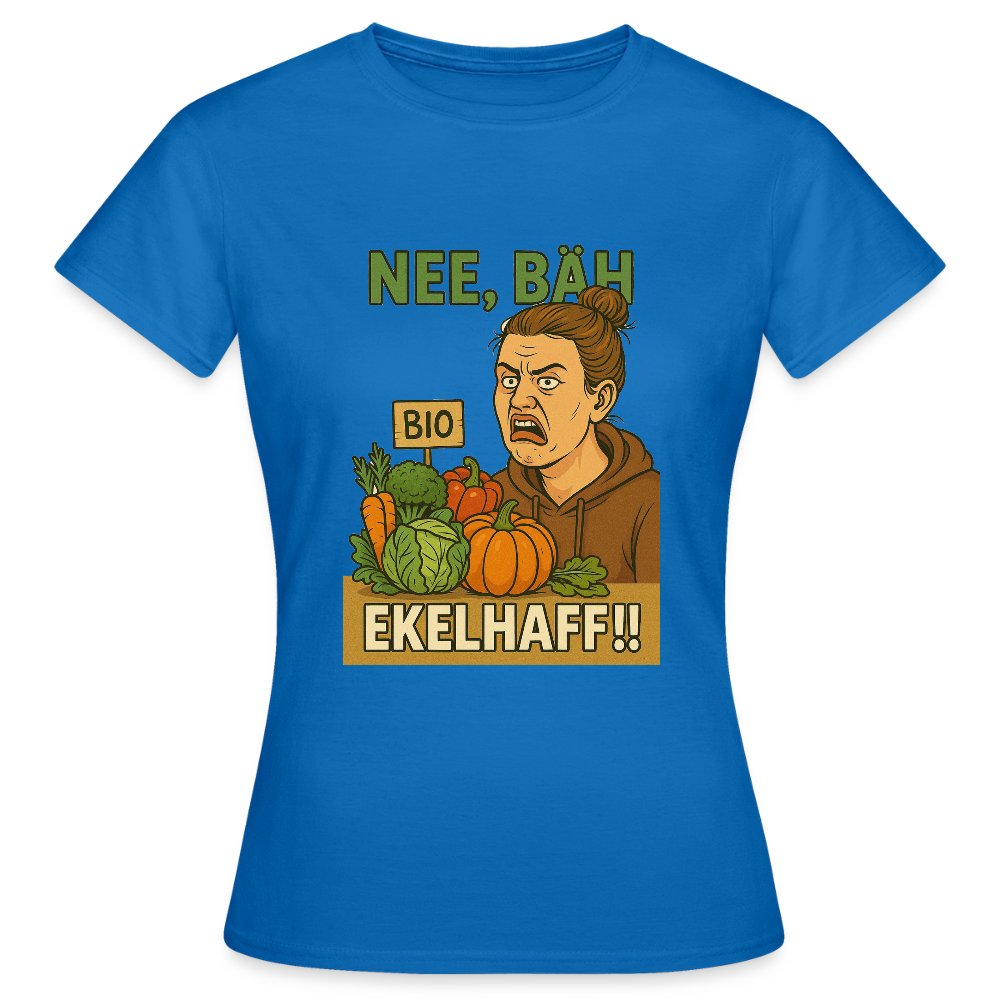 Frauentausch ekelhaff - Frauen T-Shirt - Royalblau